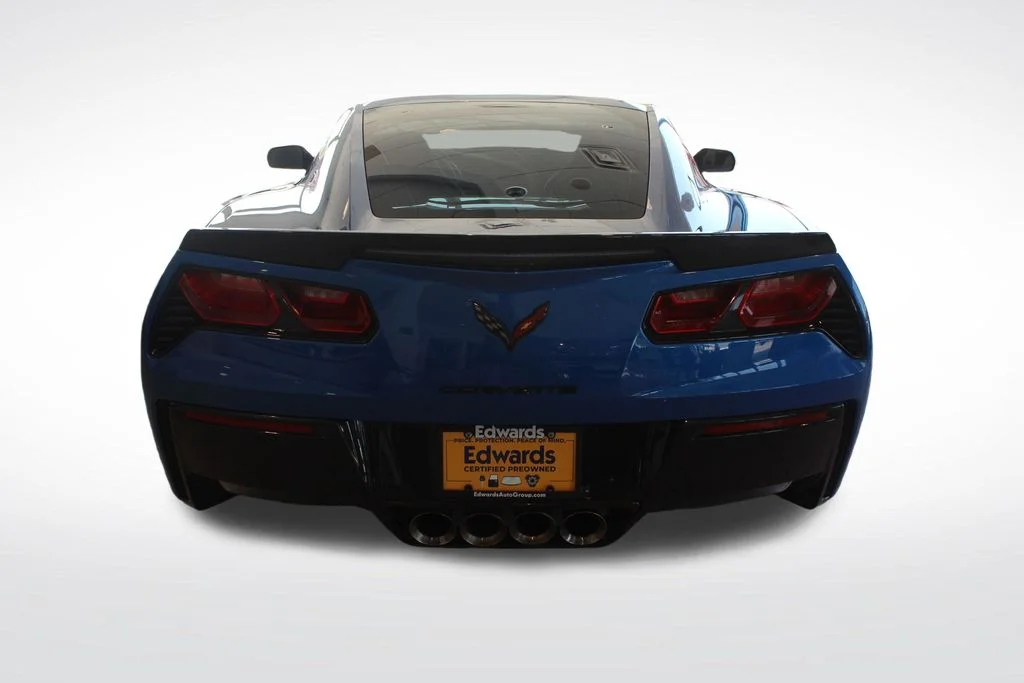 Used 2016 Blue Chevrolet Stingray Z51 image 4
