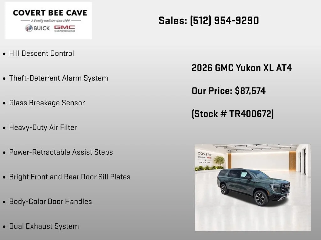 2026 GMC Yukon XL AT4 - Photo 37