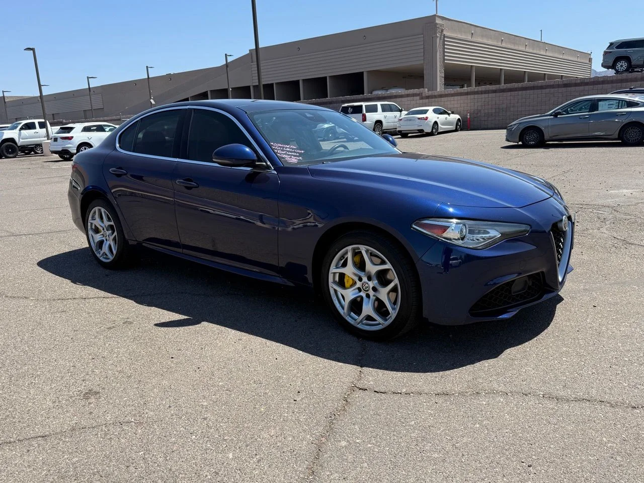Used 2021 Montecarlo Blue Metallic Alfa Romeo Ti image 3