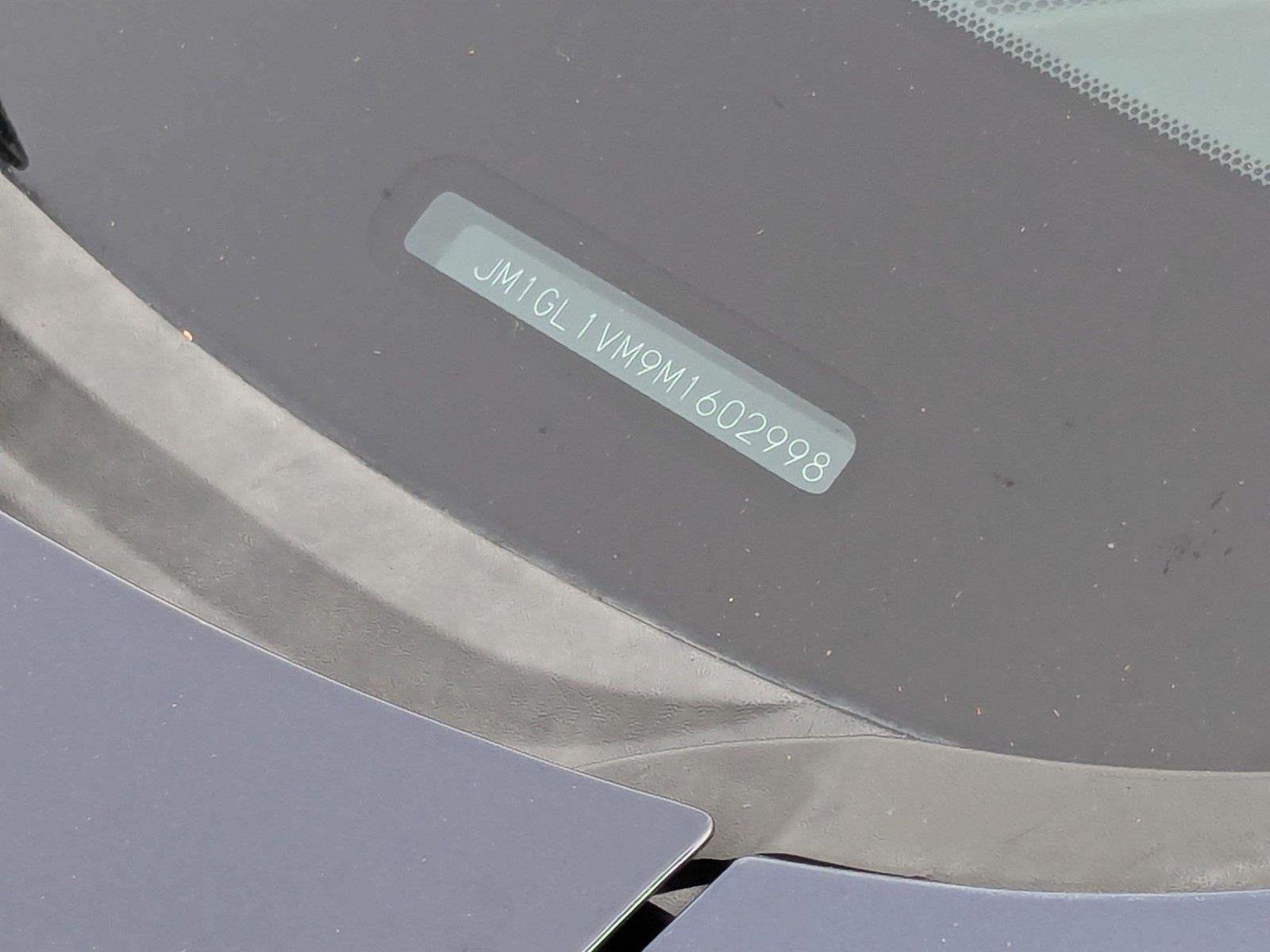 Used 2021 Deep Crystal Blue Mazda Touring image 25