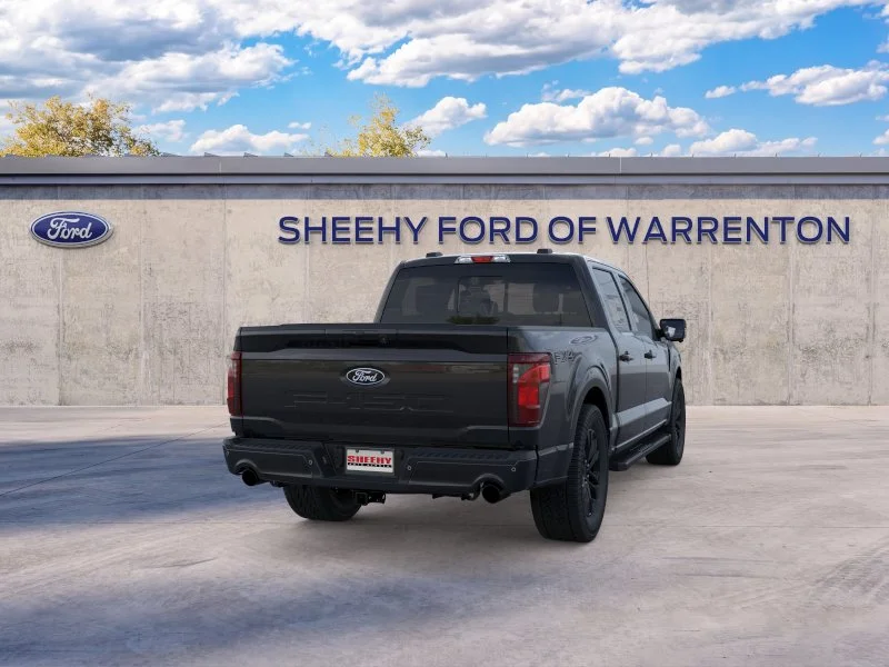New 2026 Agate Black Metallic Ford XLT image 8