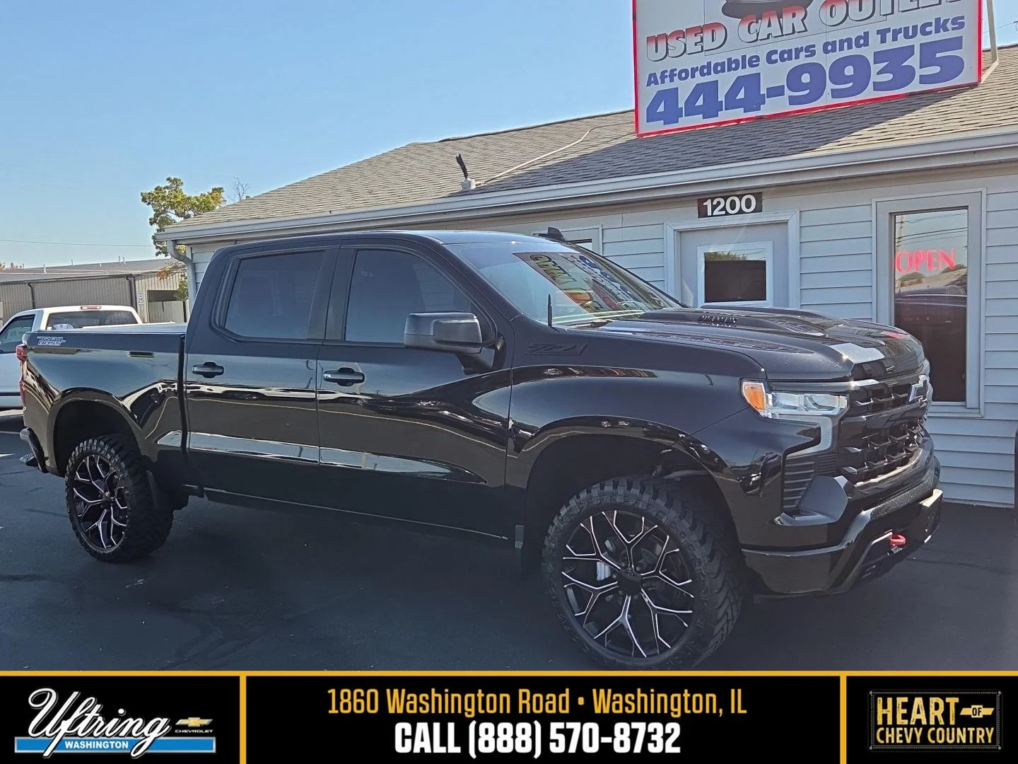 Used 2023 BLACK Chevrolet LT Trail Boss image 1