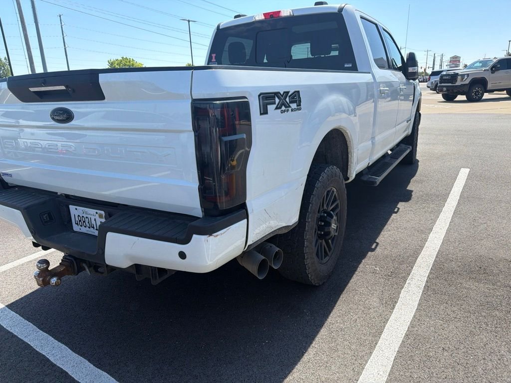 Used 2021 White Metallic Ford Lariat image 6