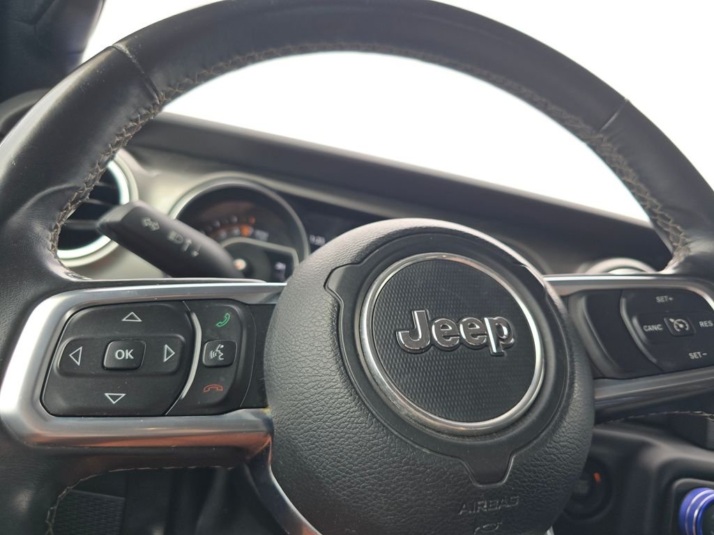 Used 2019 Blue Jeep Unlimited Sahara image 23