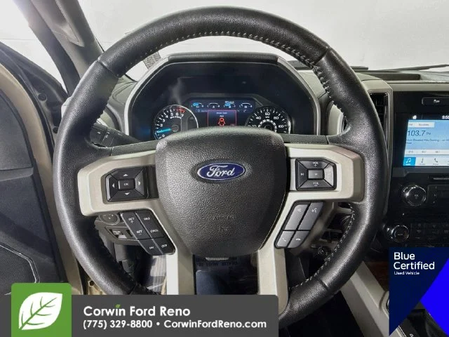 Certified Used 2018 White Gold Ford Lariat image 14
