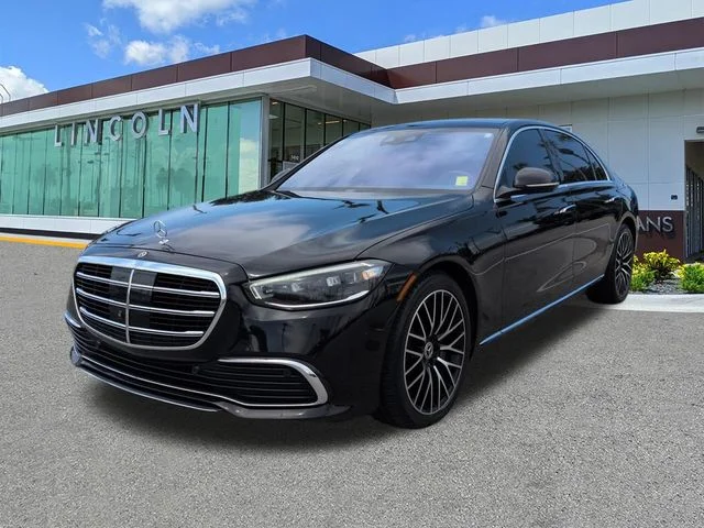 Used 2021 Obsidian Black Mercedes-Benz S 580 image 8