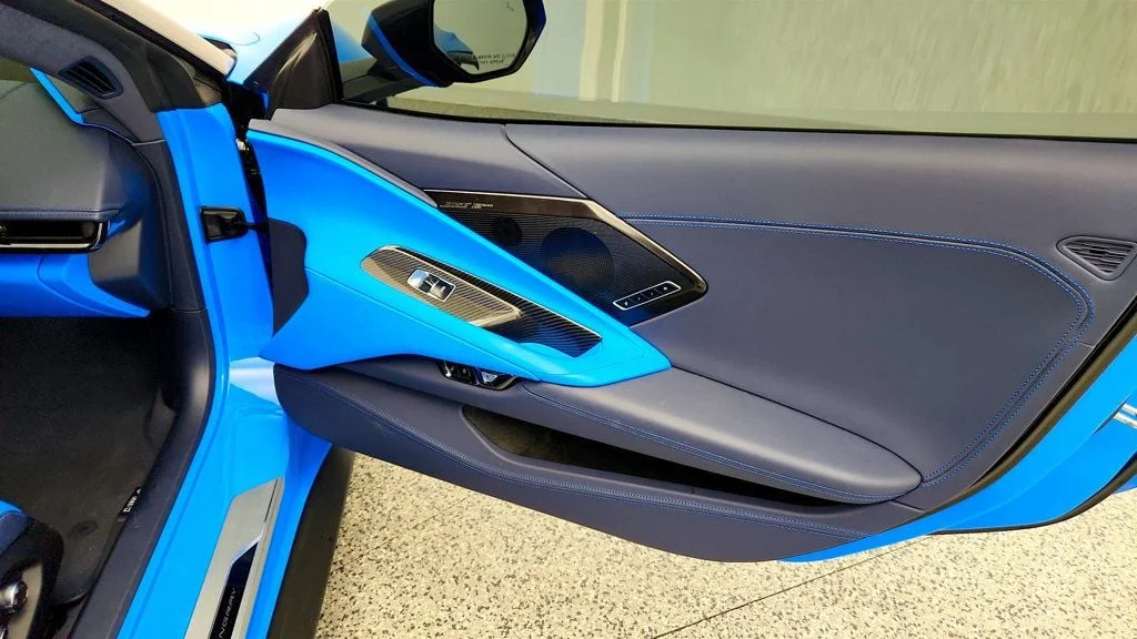 Used 2023 Rapid Blue Chevrolet 2dr Stingray Convertible w/3LT, Z51, Front Lift & Mag Ride image 26