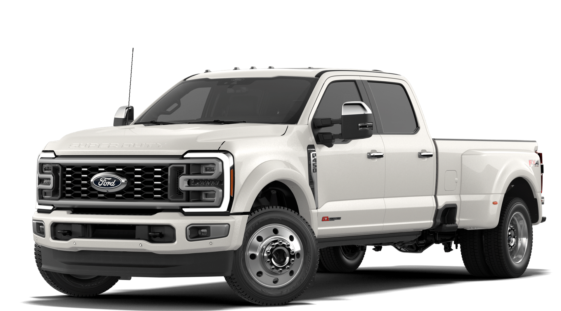 New 2027 Star White Metallic Tri-Coat Ford F-450® Platinum® image 1