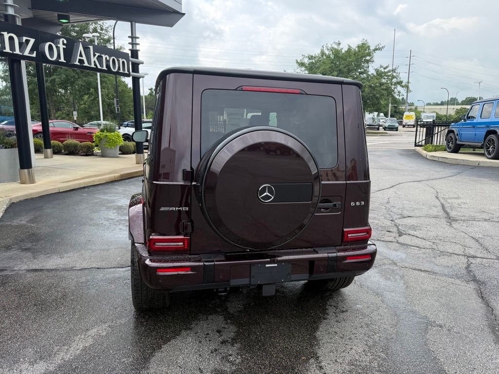 New 2027 MANUFAKTUR Rubellite Red Metallic Mercedes-Benz AMG® G 63 SUV image 5