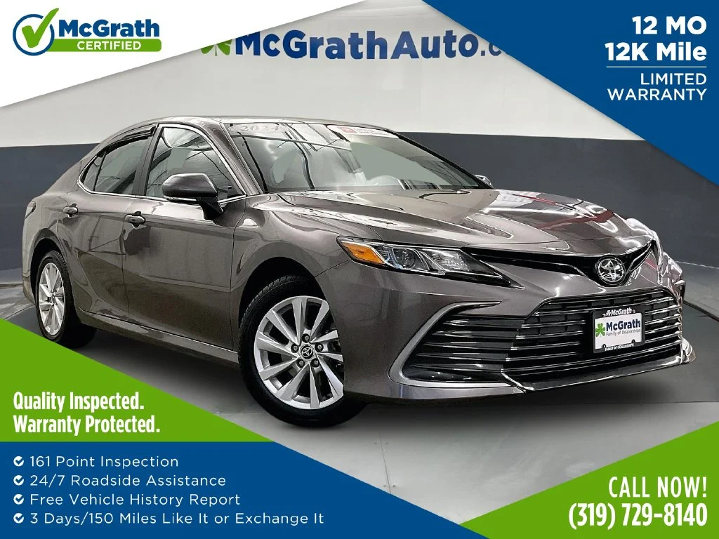 Certified Used 2024 Gray Toyota LE image 1