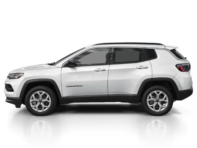 Used 2025 Bright White Clearcoat Jeep Latitude image 6