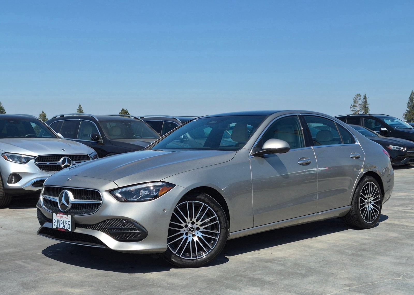 Certified Used 2024 Mojave Silver Metallic Mercedes-Benz C 300 image 1