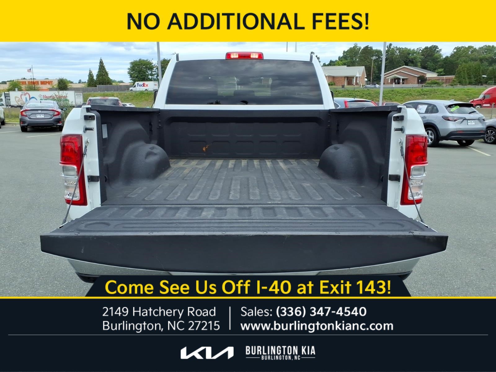 Used 2024 Bright White Clearcoat Ram Big Horn image 25