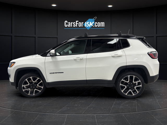 Used 2018 White Clearcoat Jeep Limited image 4