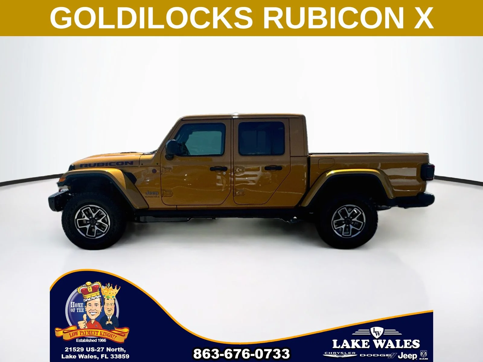 New 2026 Goldilocks Exterior Paint Jeep Rubicon image 3
