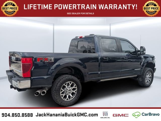 Used 2022 Blue Ford Lariat image 3