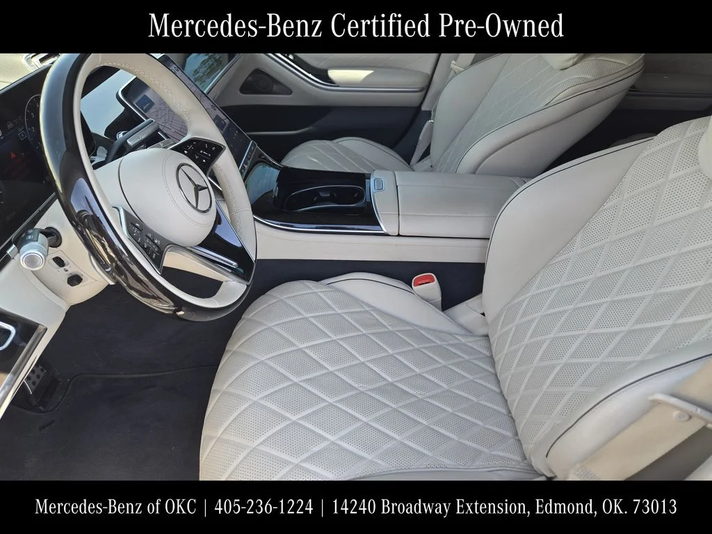 Certified Used 2021 Cirrus Silver Metallic Mercedes-Benz S 580 image 11