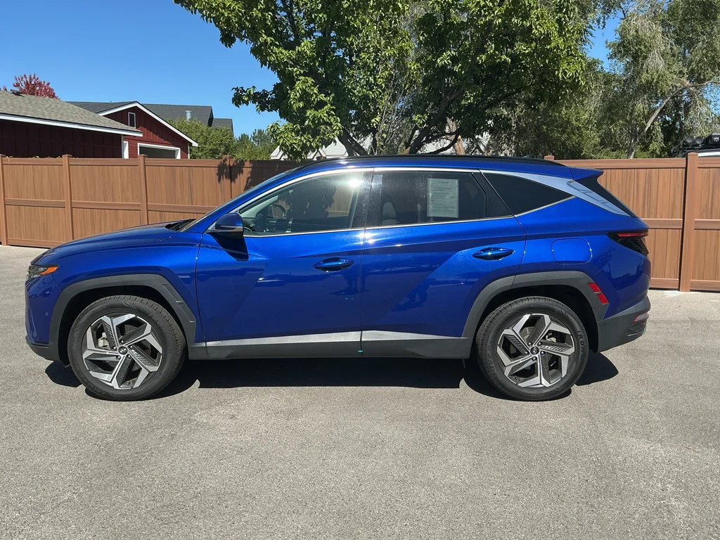 Used 2024 Intense Blue Hyundai Limited image 8