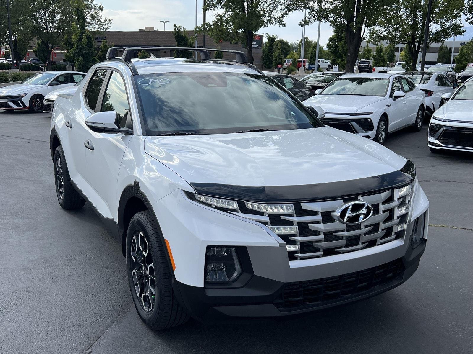 Certified Used 2024 Atlas White Hyundai SEL image 4