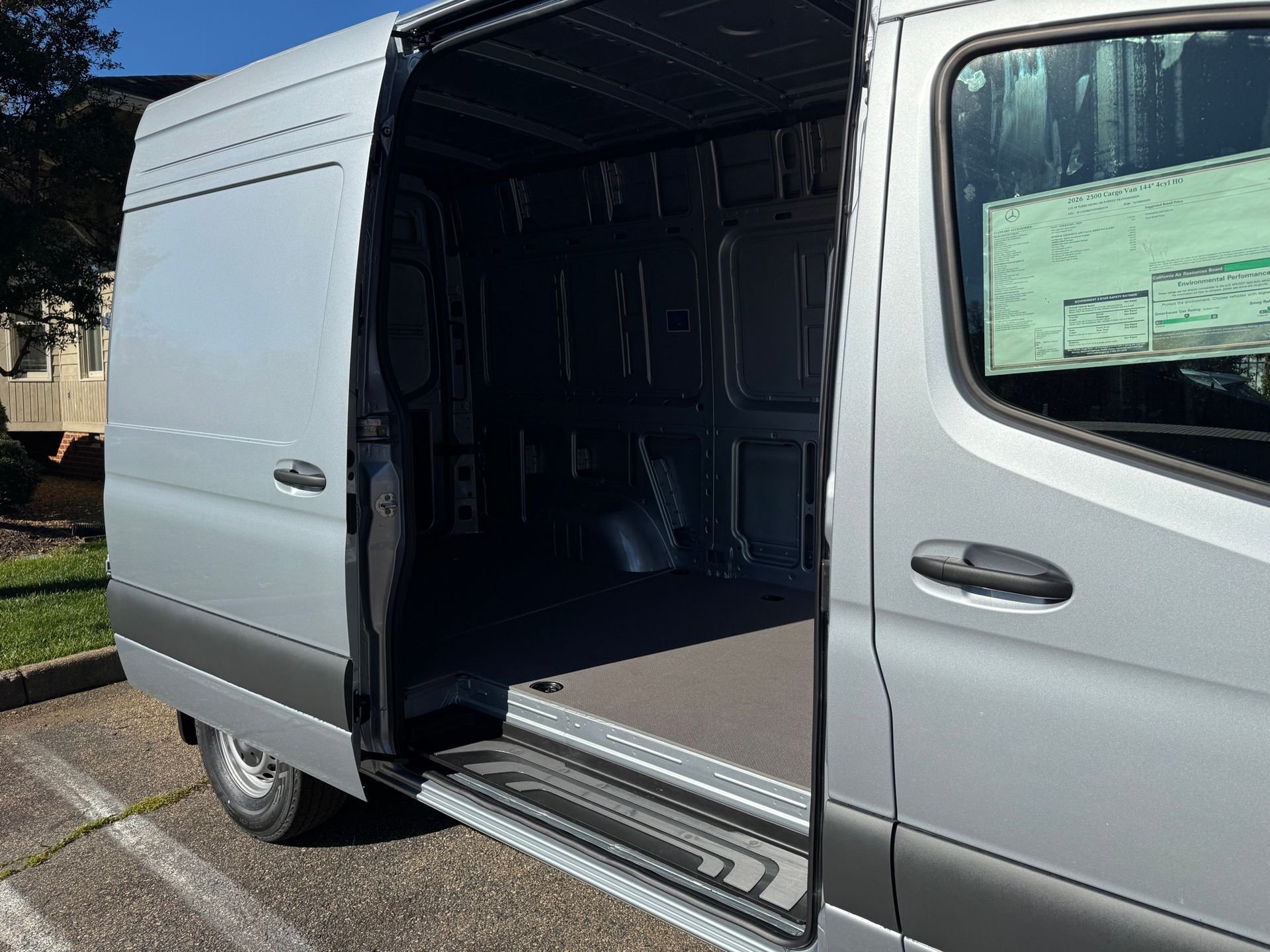 New 2026 High-tech silver metallic Mercedes-Benz Cargo 144 WB image 20