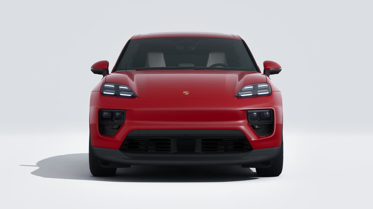 New 2026 Carmine Red Porsche Electric image 8