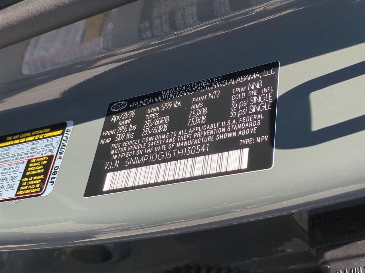 New 2026 Hampton Gray Hyundai SE image 40
