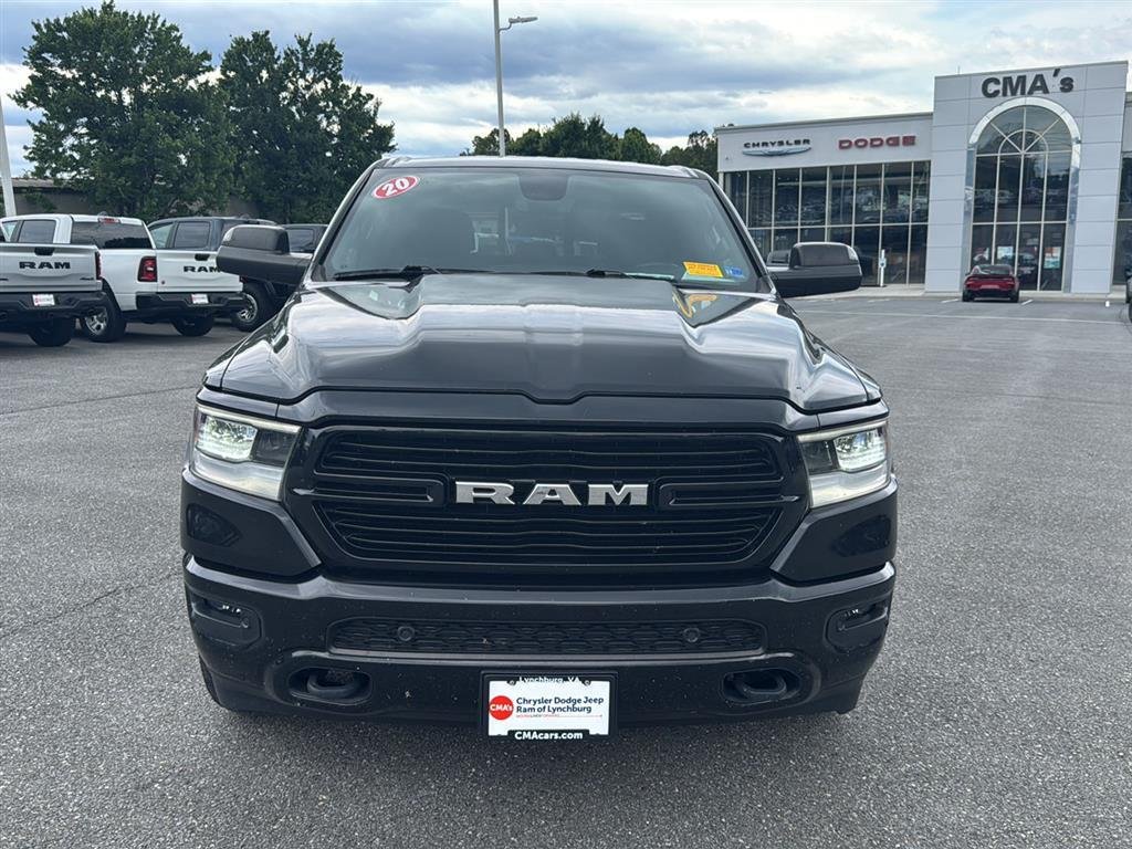 Used 2020 Diamond Black Crystal Pearlcoat Ram Big Horn image 2