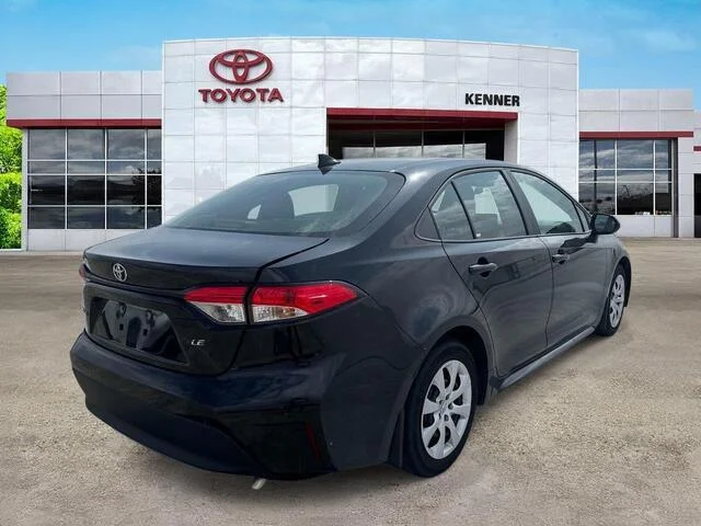 Used 2025 Midnight Black Metallic Toyota LE image 6