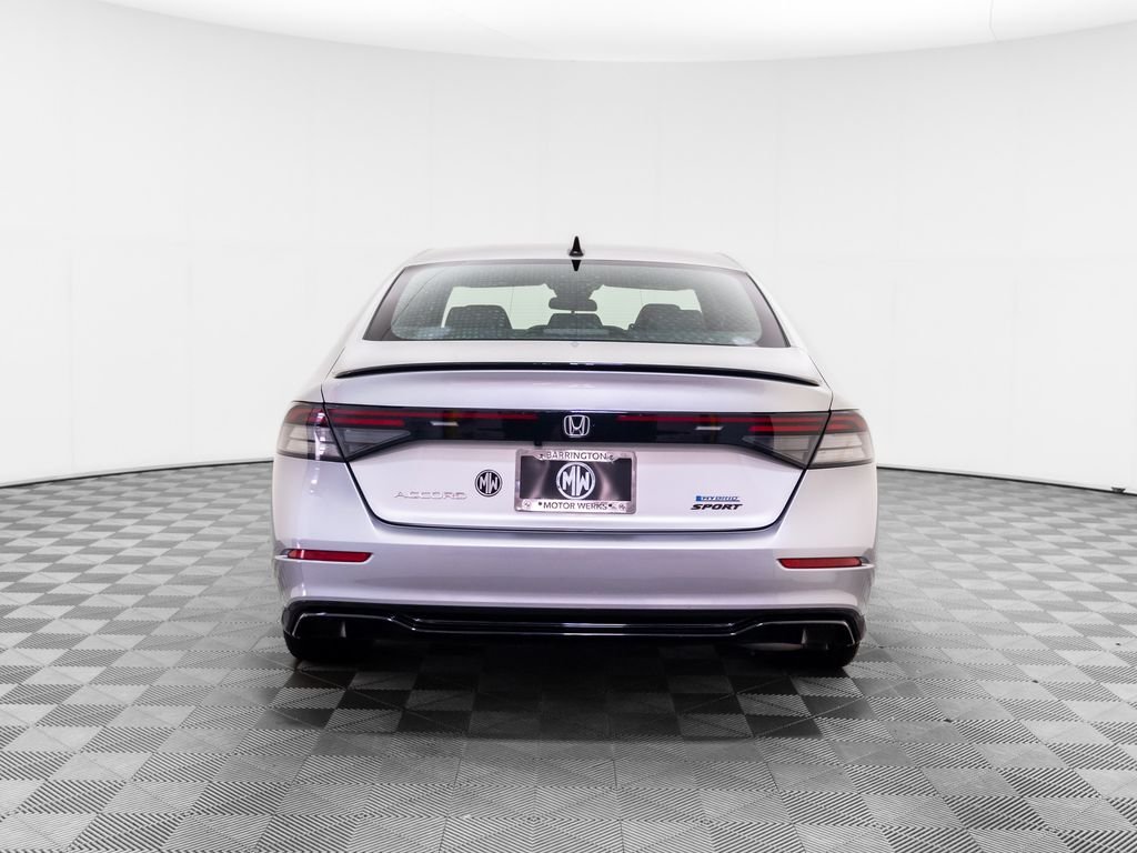 Certified Used 2024 Solar Silver Metallic Honda HYBRID SPORT-L image 5