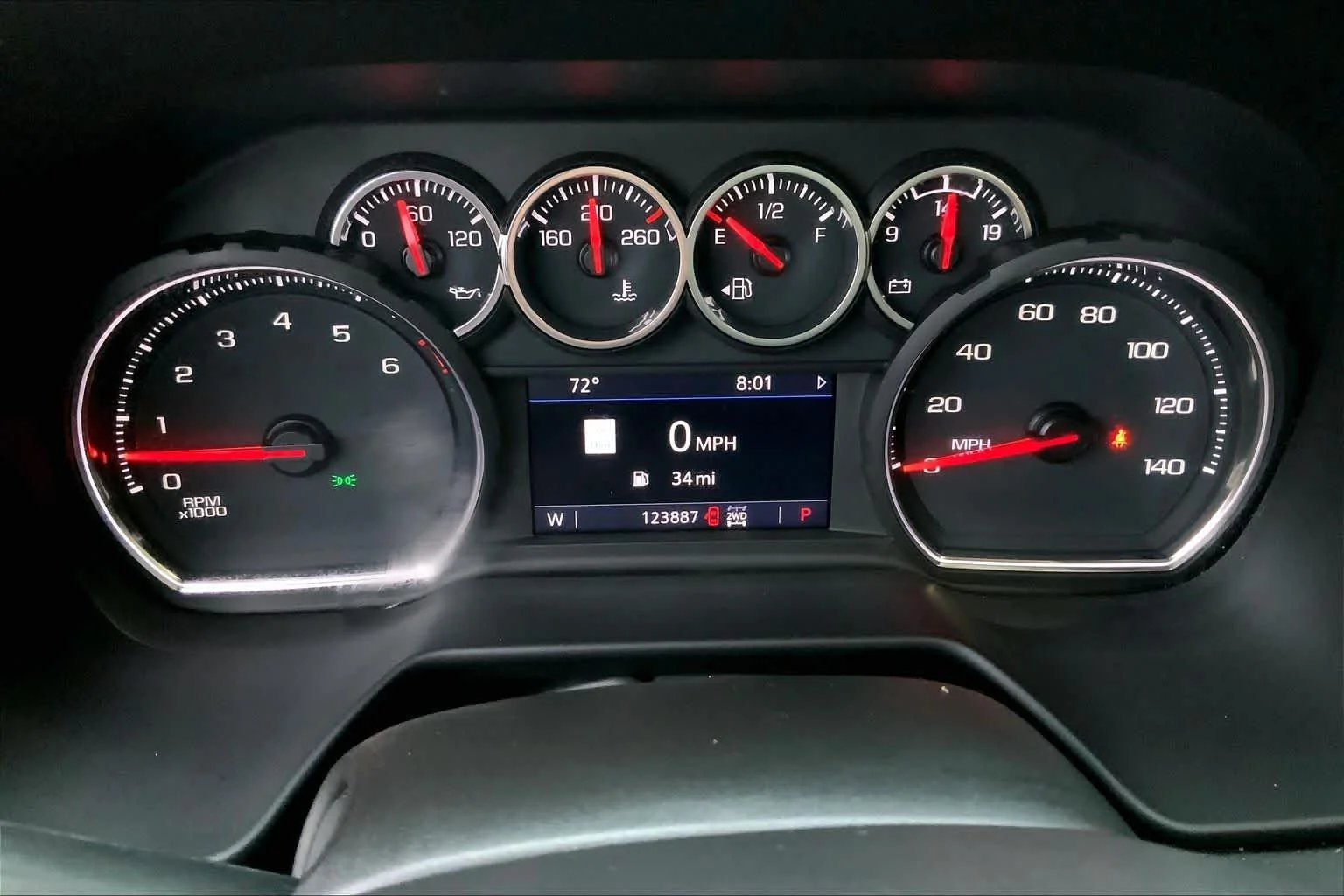 Used 2021 Summit White Chevrolet Z71 image 25