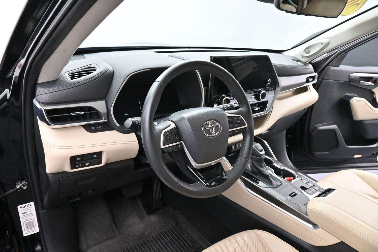 Used 2023 Midnight Black Metallic Toyota Limited image 18