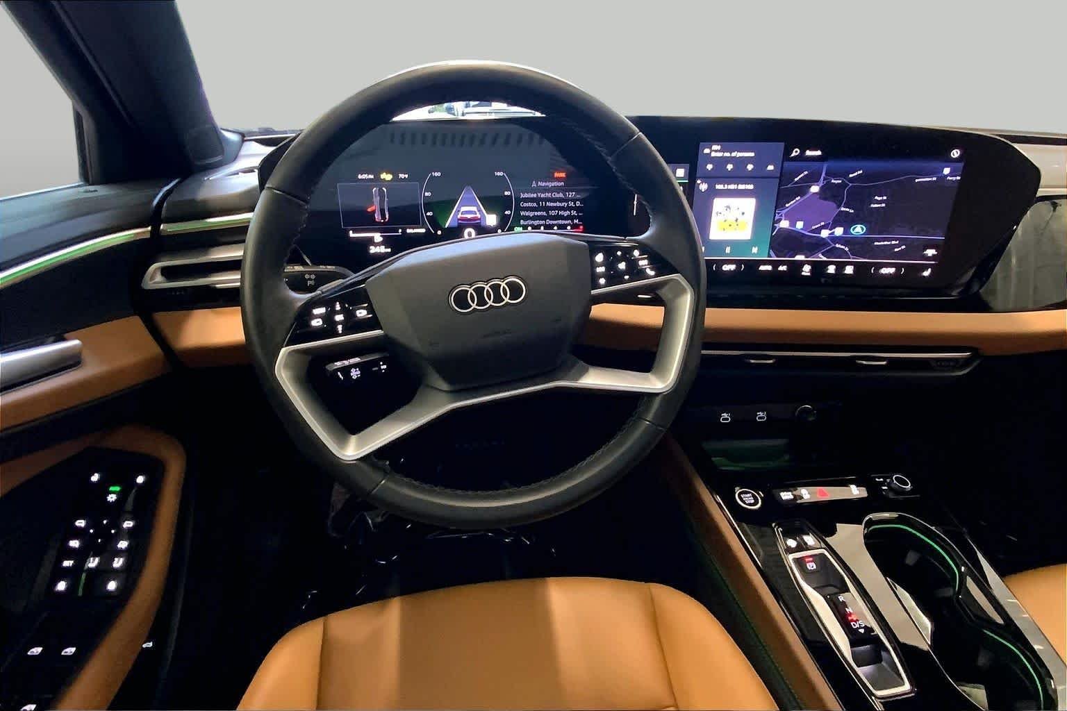 Used 2025 Glacier White Metallic Audi Premium image 6