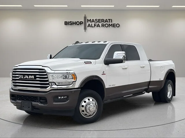 Used 2024 Pearl White Ram Limited Longhorn image 2
