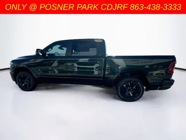 New 2026 Serrano-Green Metallic Exterior Paint RAM BIG HORN image 8