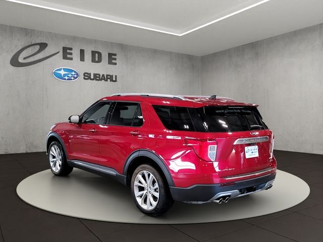 Used 2022 Red Metallic Ford Platinum image 12