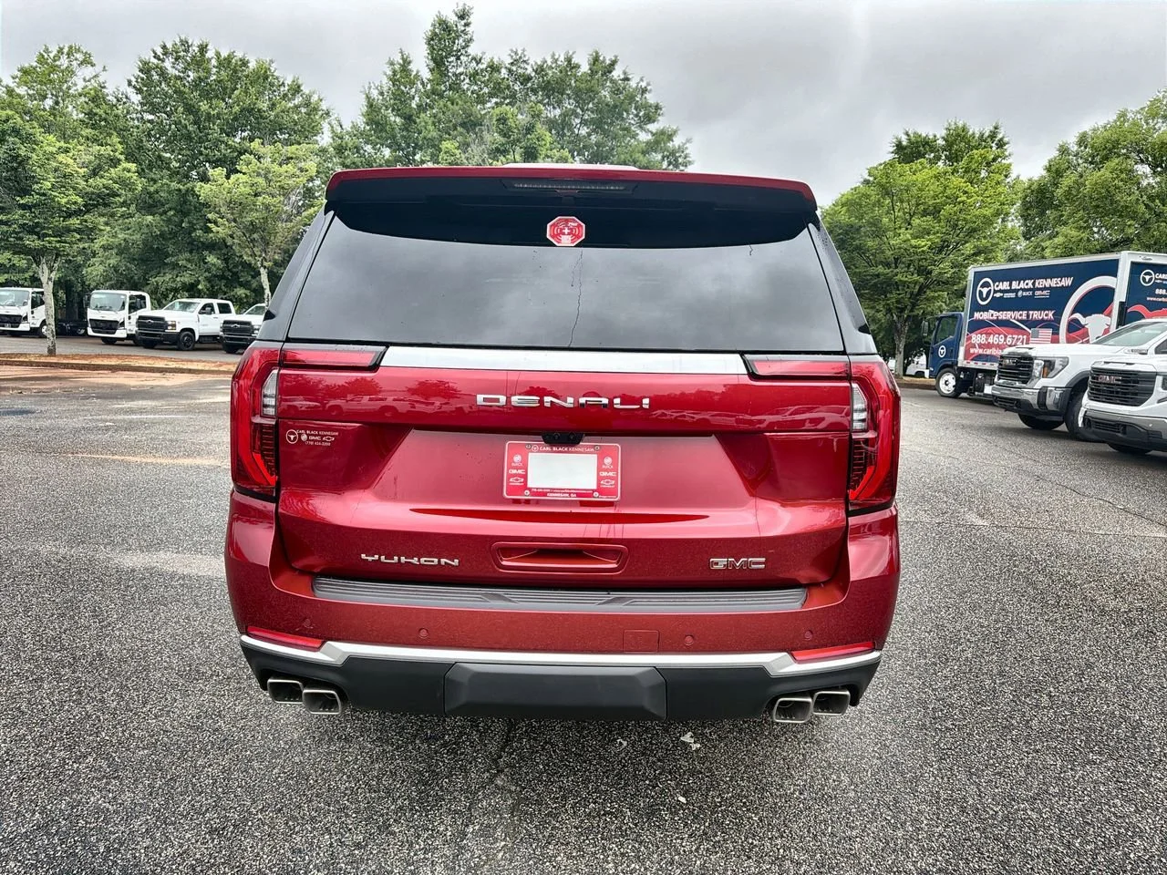New 2026 Volcanic Red Tintcoat GMC Denali image 7