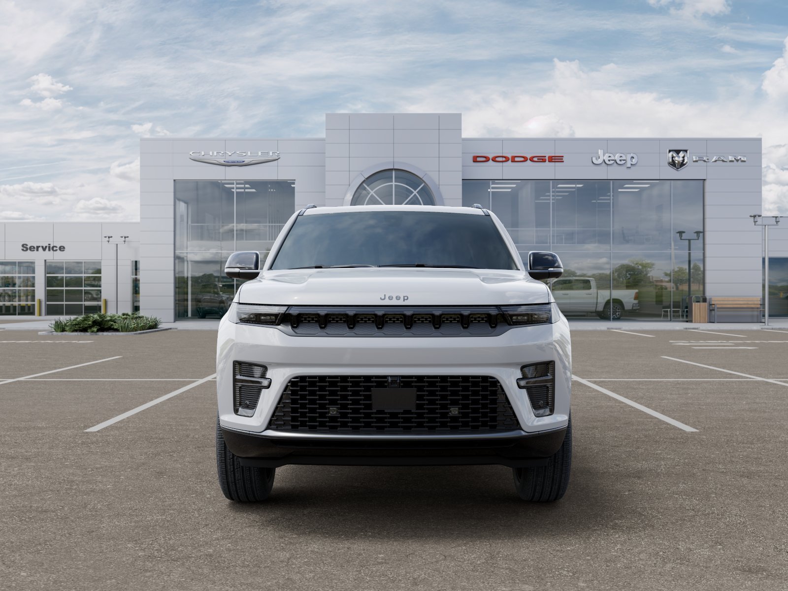 New 2026 Bright White Clear-Coat Exterior Paint Jeep Limited Reserve image 32