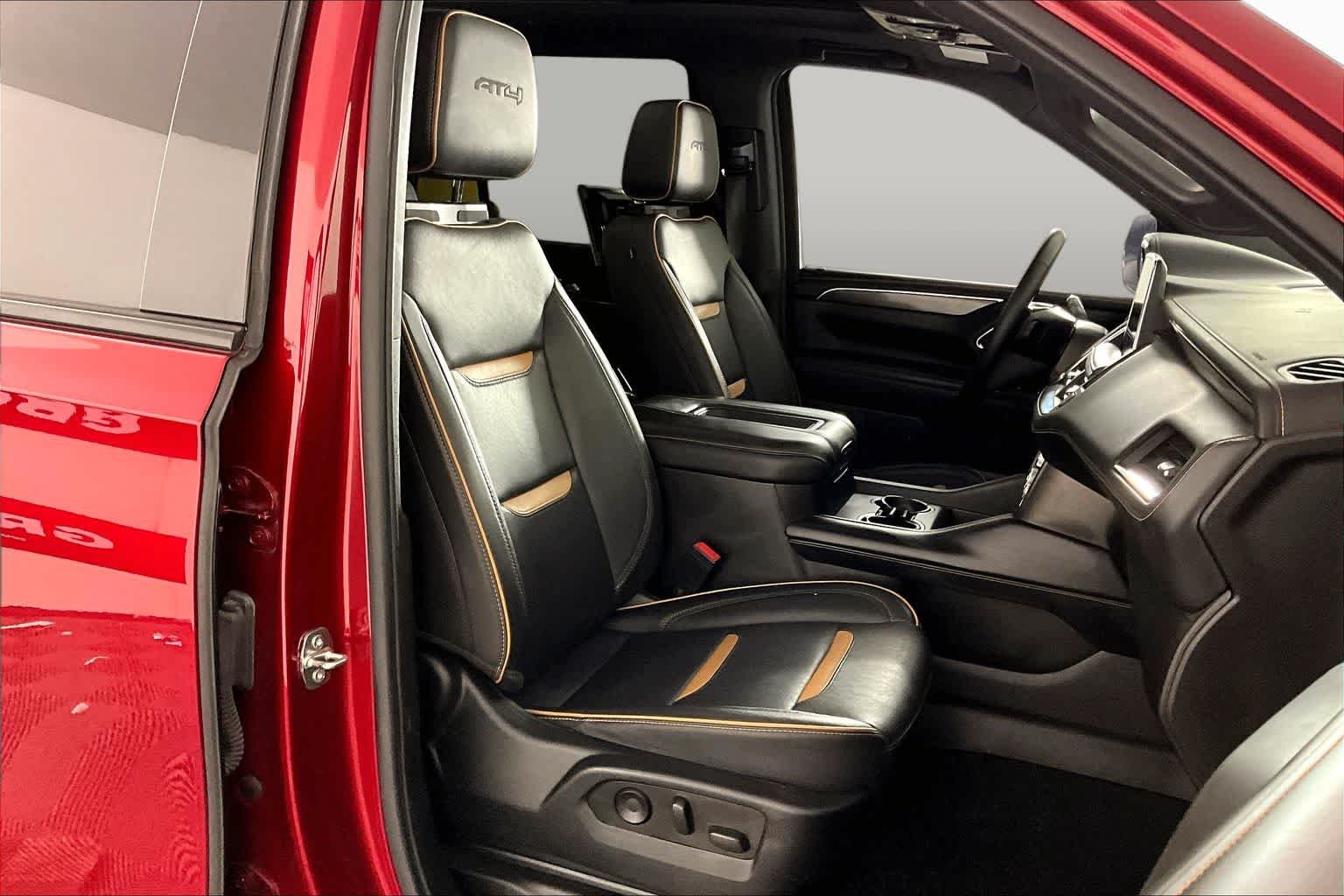Used 2023 Volcanic Red Tintcoat GMC AT4 image 9