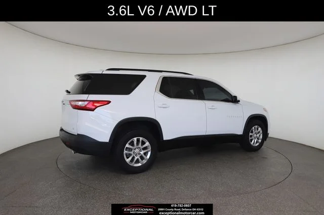 Used 2021 White Chevrolet 3LT W/Leather image 20