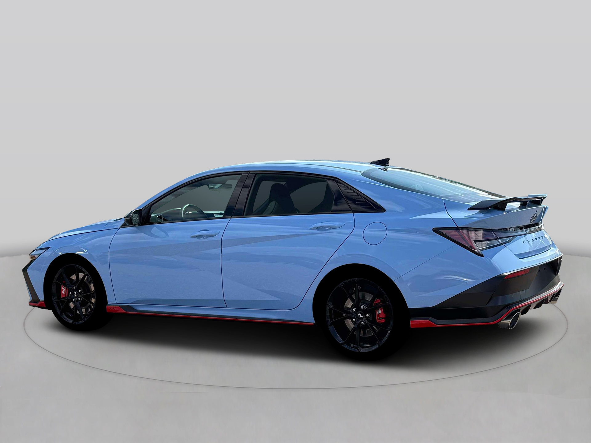 New 2026 Blue Hyundai Sedan image 4