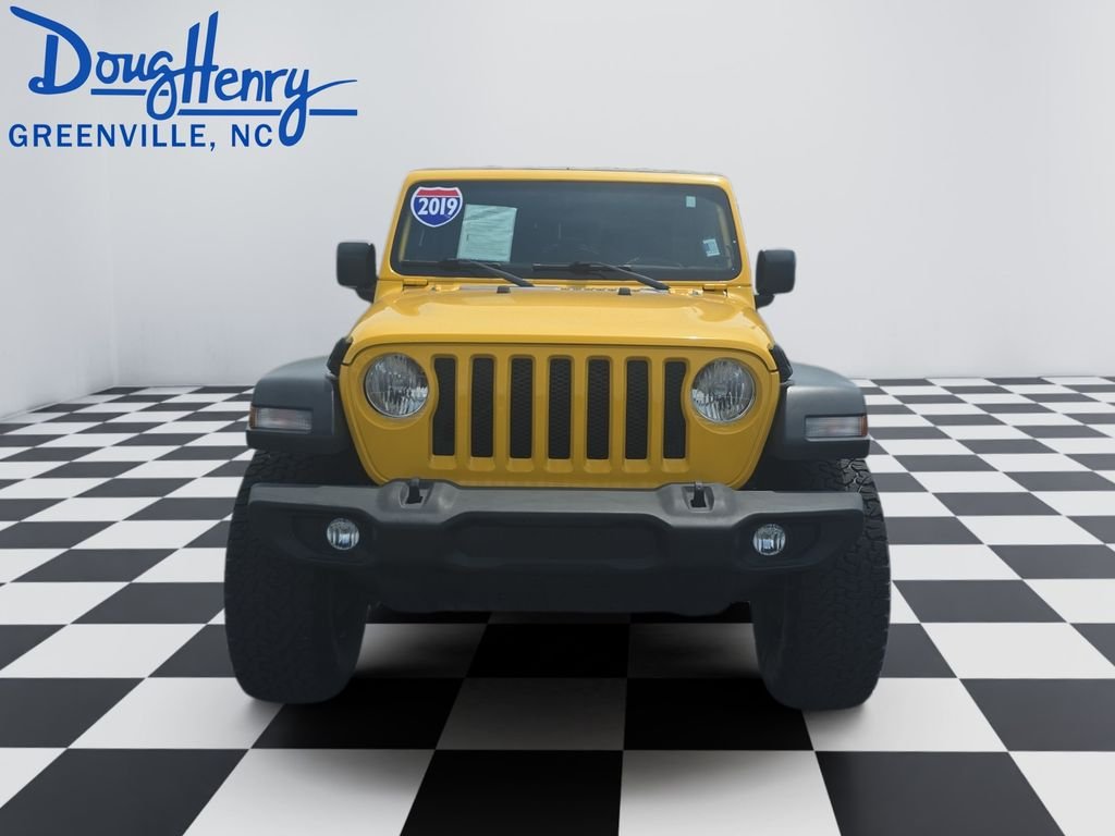 Used 2019 Yellow Jeep Sport S image 8