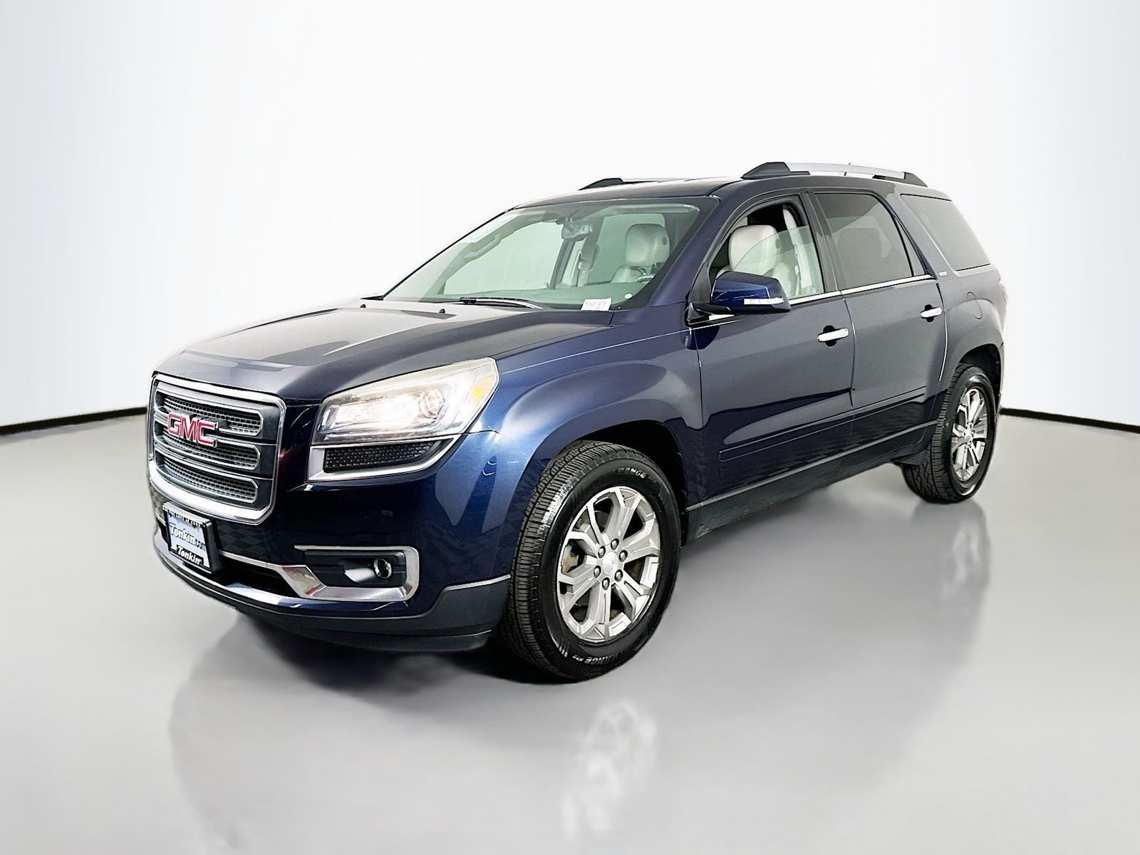 Used 2015 Dark Sapphire Blue Metallic GMC SLT-1 image 3