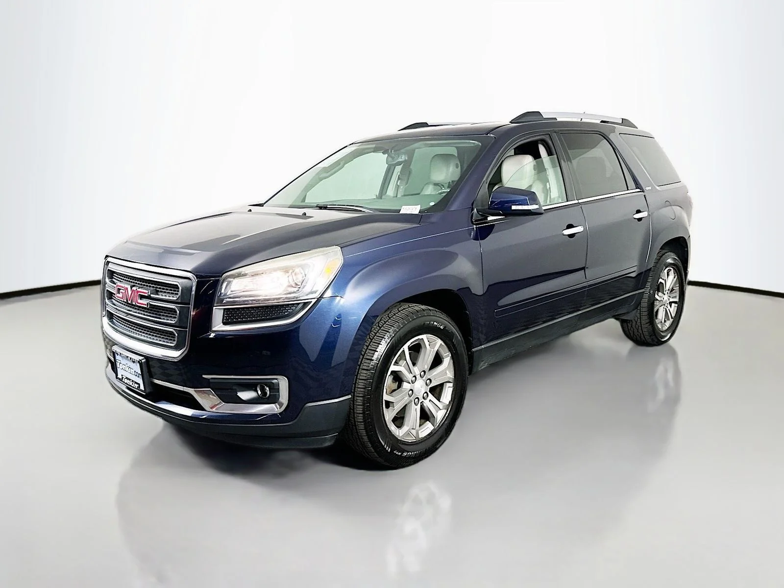Used 2015 Dark Sapphire Blue Metallic GMC SLT-1 image 3