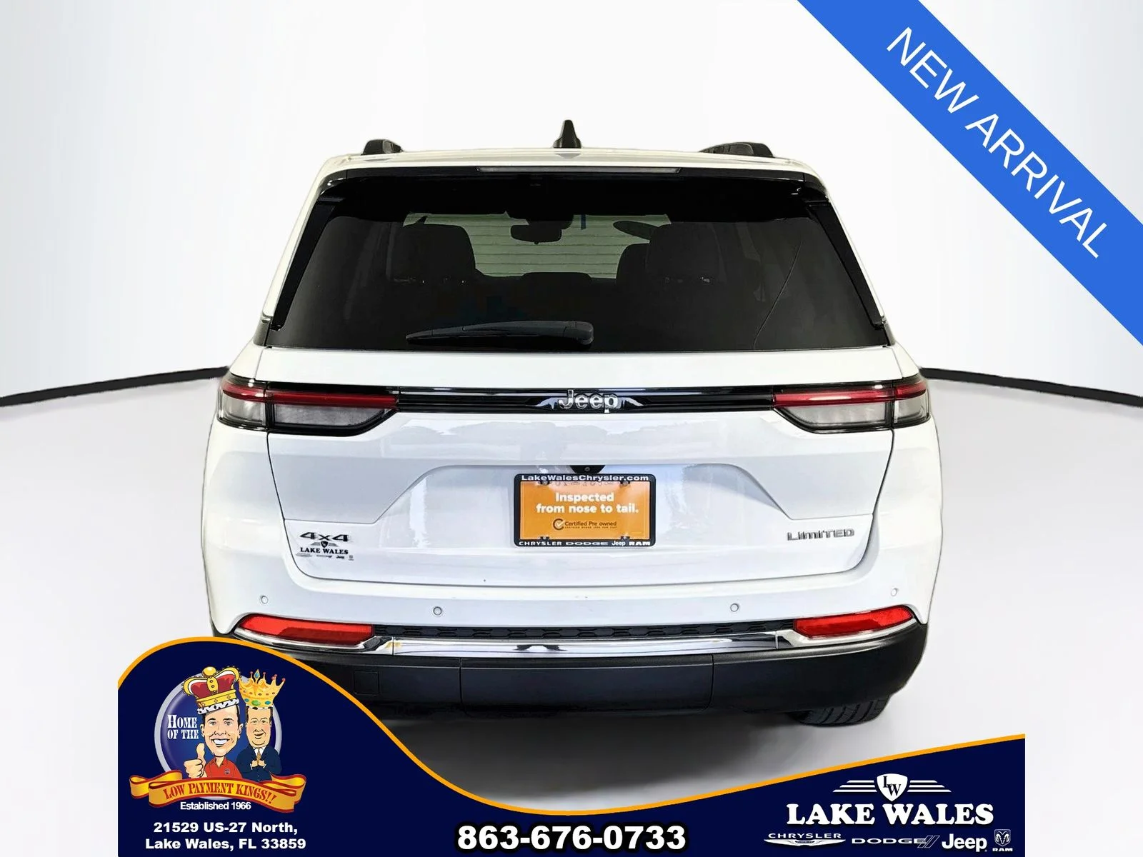 Used 2023 White Jeep Limited image 6