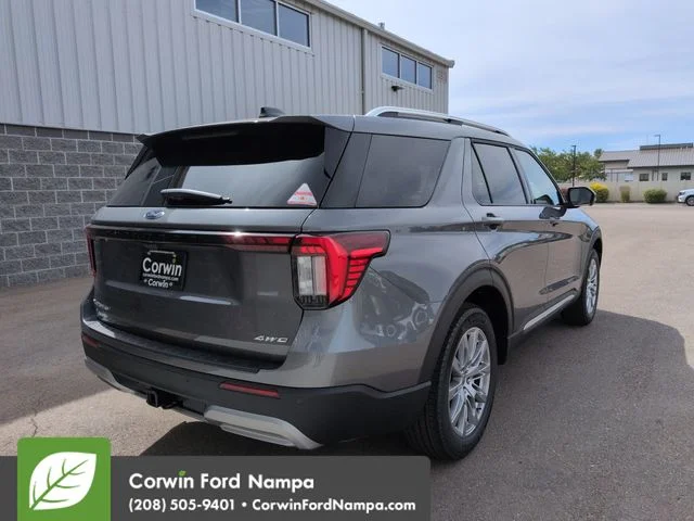 New 2026 Carbonized Gray Metallic Ford Platinum image 3