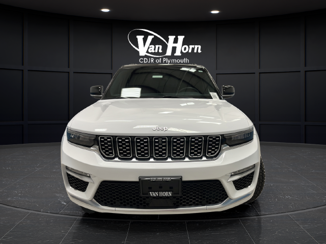 Used 2024 Bright White Clearcoat Jeep Summit image 2