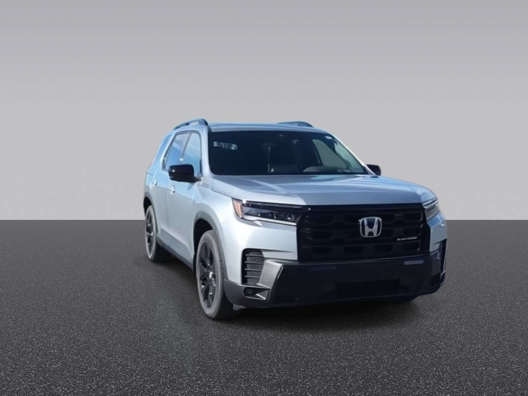 New 2026 Solar Silver Metallic Honda Black Edition AWD image 2