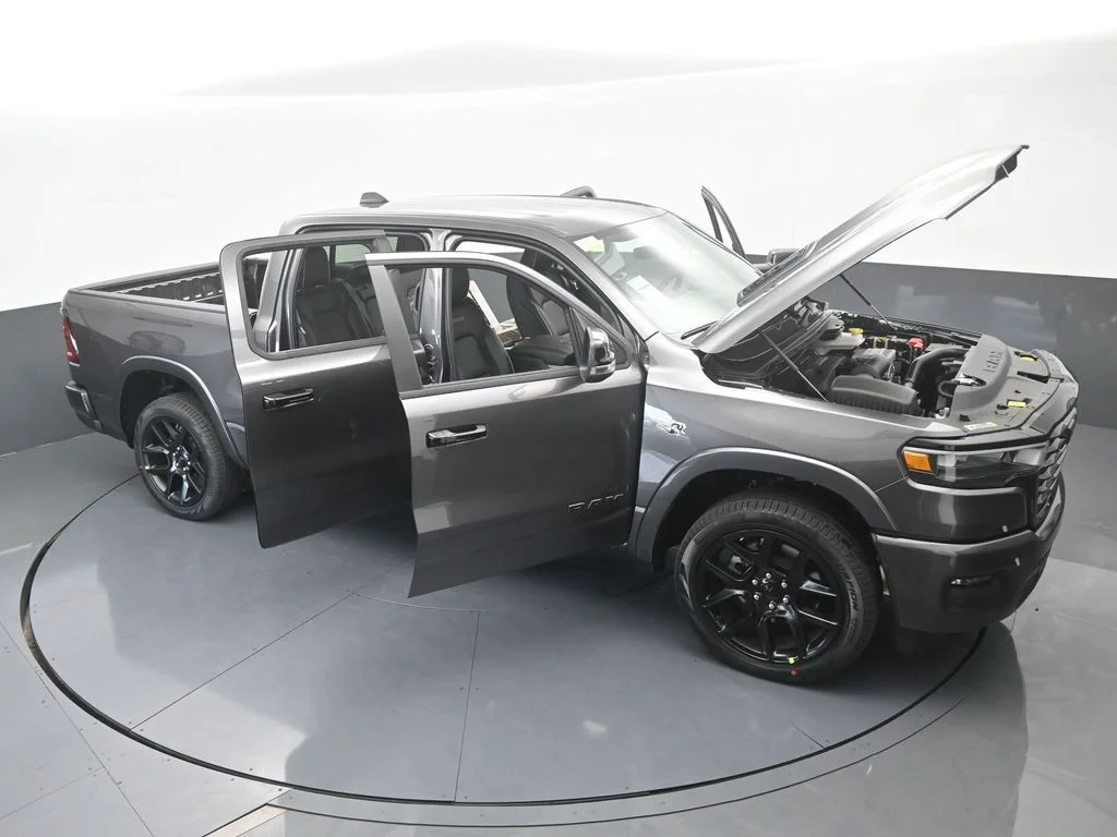 New 2026 Granite Crystal Metallic Clearcoat Ram Laramie image 70