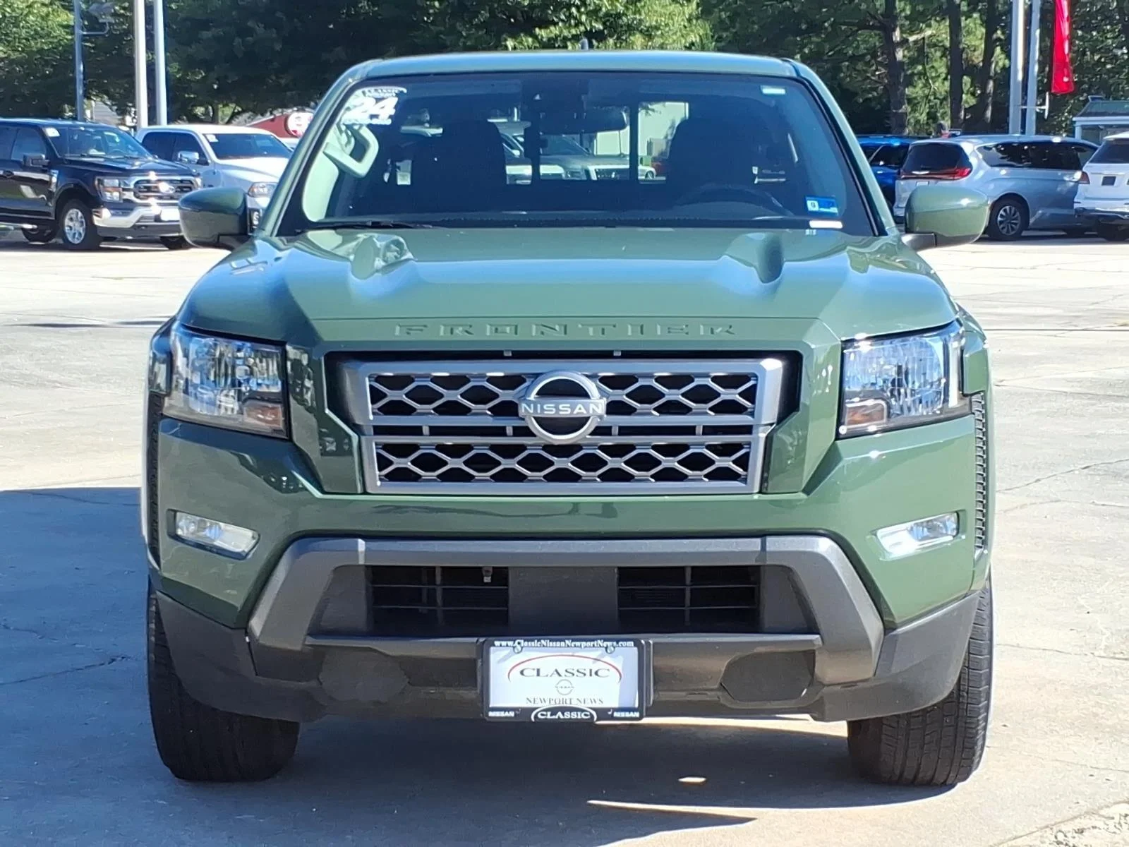 Used 2024 Tactical Green Metallic Nissan SV image 2