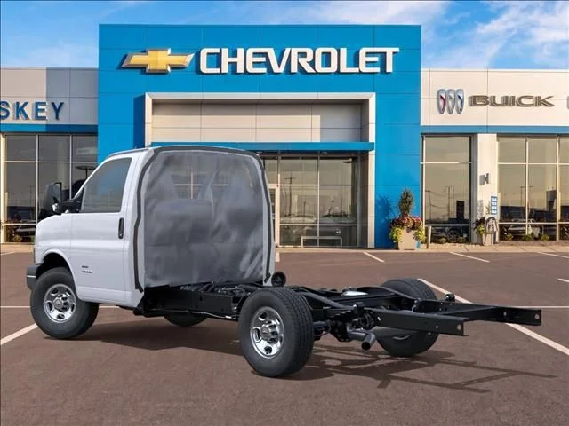 New 2026 White Chevrolet Work Van image 3